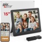 Cadre Pix-Star 15 pouces chargeur EU + UK Reconditionné