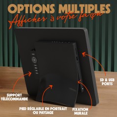 Cadre Pix-Star 15 pouces chargeur EU + UK Reconditionné