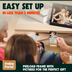 Pix-Star 15 inch Cloud & Wi-Fi Digital Picture Frame
