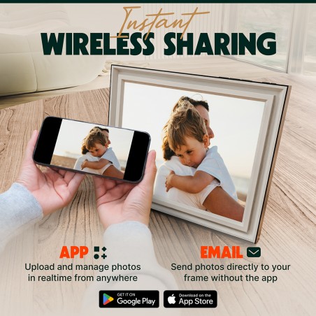 LUX 17 inch Wi-Fi & Cloud Digital Photo Frame