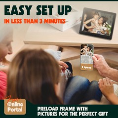 Pix-Star 10 inch Cloud & Wi-Fi Digital Picture Frame
